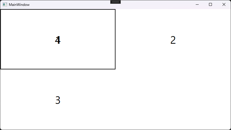 "2 by 2 grid with problems"