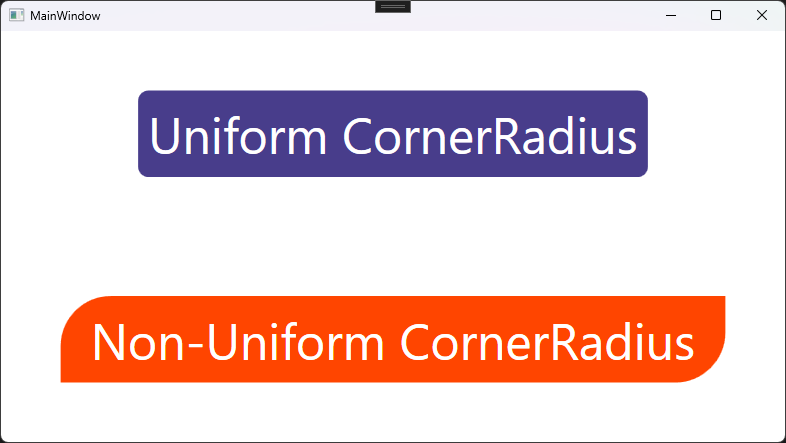 "uniform and non-uniform rounded corners"